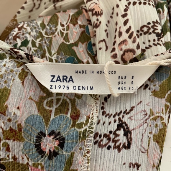 ZARA DENIM midi dress - Picture 14 of 16